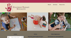 Desktop Screenshot of childrenstherapymn.com