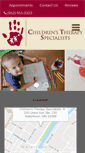 Mobile Screenshot of childrenstherapymn.com